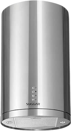 AÇÚCAR COIFA ILHA REDONDA QUARTZO INOX 35CM 220V TP3522IX